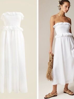 J. Crew Ravenna Ramie Linen Dress NWOT XXSP